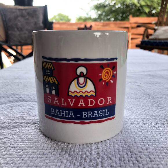 Caipirinha Pot Mug Ceramic Salvador Bahia How to Make Drink Recipe Cocktail - Picture 1 of 8